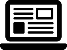 Laptop With Text Editable Svg Line Art, Free Vectors File